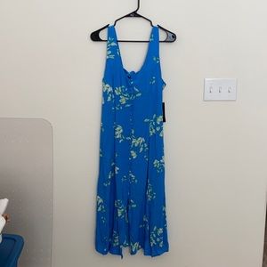 Midi floral dress